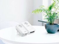 TP-Link AV1200 1200 Mbit/s Eingebauter Ethernet-Anschluss WLAN Weiß 2 Stück(e)