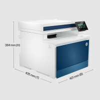 HP Color LaserJet Pro MFP 4302dw Drucker, Farbe, Drucker...