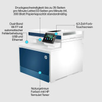 HP Color LaserJet Pro MFP 4302fdw Drucker, Farbe, Drucker...