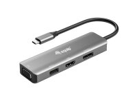 Equip USB-C auf HDMI/DisplayPort/VGA/USB-Adapter