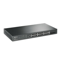 TP-Link TL-SG3428 Netzwerk-Switch Managed L2 Gigabit Ethernet (10/100/1000) 1U Schwarz