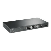TP-Link TL-SG2428P Netzwerk-Switch Gigabit Ethernet (10/100/1000) Power over Ethernet (PoE) Schwarz