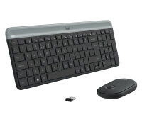 Logitech MK470 Tastatur Maus enthalten RF Wireless QWERTY...