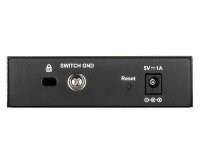 D-Link DGS-1100-05V2 Netzwerk-Switch Managed Gigabit Ethernet (10/100/1000) Schwarz