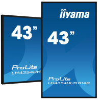 iiyama LH4375UHS-B1AG Signage-Display 108 cm (42.5")...