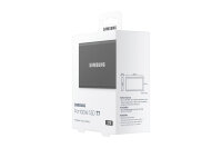 Samsung Portable SSD T7 2000 GB Grau