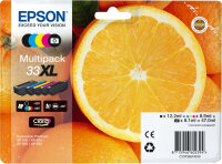 Epson Oranges Multipack 5-colours 33XL Claria Premium Ink