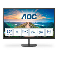 AOC V4 Q32V4 Computerbildschirm 80 cm (31.5 Zoll) 2560 x 1440 Pixel 2K Ultra HD LED Schwarz