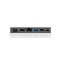 Lenovo 4X90S92381 Notebook-Dockingstation & Portreplikator Kabelgebunden USB 3.2 Gen 1 (3.1 Gen 1) Type-C Grau