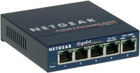 NETGEAR GS105 Unmanaged Gigabit Ethernet (10/100/1000) Blau