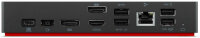 Lenovo ThinkPad Universal USB-C Smart Dock Kabelgebunden Thunderbolt 4 Schwarz