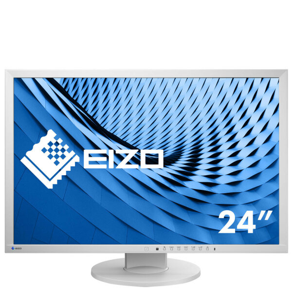 EIZO FlexScan EV2430-GY LED display 61,2 cm (24.1 Zoll) 1920 x 1200 Pixel WUXGA Grau