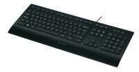 Logitech Keyboard K280e for Business Tastatur USB QWERTZ Deutsch Schwarz