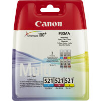Canon CLI-521 C/M/Y Farbtinte Multipack