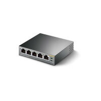 TP-Link TL-SF1005P Unmanaged Fast Ethernet (10/100) Power over Ethernet (PoE) Schwarz