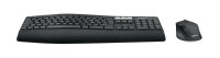 Logitech MK850 Performance Wireless Keyboard and Mouse Combo Tastatur USB QWERTZ Deutsch Schwarz