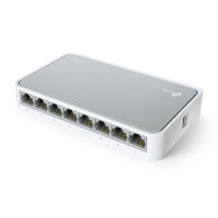 TP-Link TL-SF1008D Unmanaged Fast Ethernet (10/100) Weiß