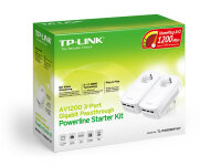 TP-Link TL-PA8030PKIT 1200 Mbit/s Eingebauter Ethernet-Anschluss Weiß 2 Stück(e)