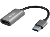 Sandberg 134-19 USB-Grafikadapter Grau