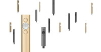 Logitech Spotlight Presentation Remote Funk-Presenter Bluetooth/RF Grau