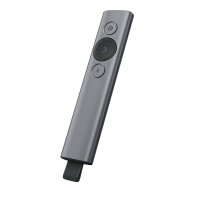 Logitech Spotlight Presentation Remote Funk-Presenter Bluetooth/RF Grau