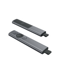 Logitech Spotlight Presentation Remote Funk-Presenter Bluetooth/RF Grau