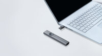 Logitech Spotlight Presentation Remote Funk-Presenter Bluetooth/RF Grau