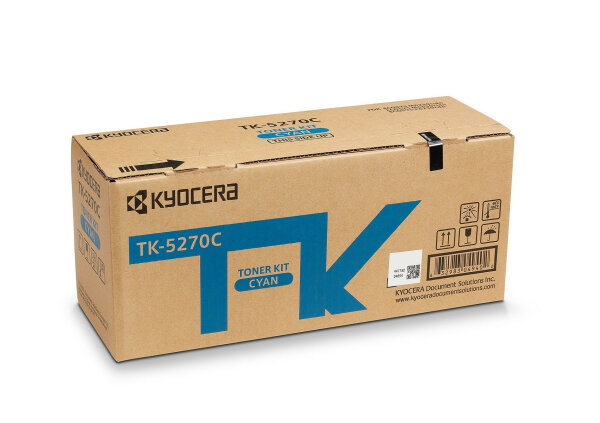 KYOCERA TK-5270C Tonerkartusche 1 Stück(e) Original Cyan