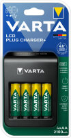 Varta LCD Plug Charger+ Haushaltsbatterie AC