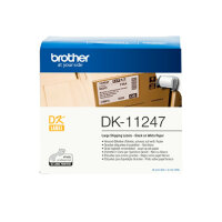 Brother DK-11247 Etiketten erstellendes Band Schwarz auf...