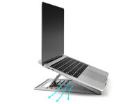 Kensington SmartFit® Easy Riser™ Go 14" - Höhenverstellbarer Laptop- und Tabletständer - Grau