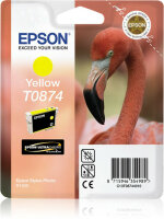 Epson Flamingo Singlepack Yellow T0874 Ultra Gloss...