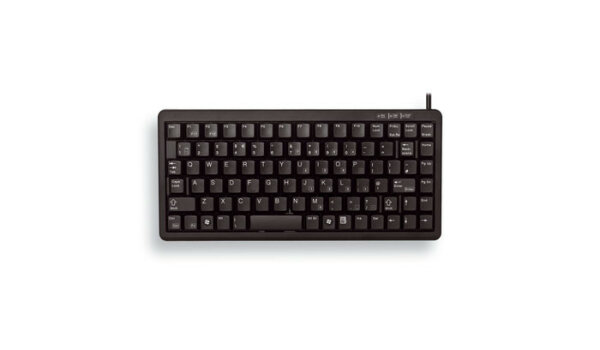 CHERRY G84-4100 Kompakte Kabelgebundene Tastatur, USB/PS2 Schwarz (QWERTZ - DE)