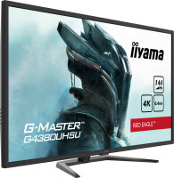 iiyama G-MASTER G4380UHSU-B1 Computerbildschirm 108 cm (42.5 Zoll) 3840 x 2160 Pixel 4K Ultra HD LED Schwarz